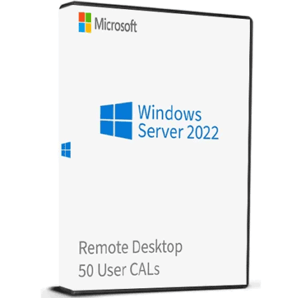 Buy Windows Server 2022 Remote Desktop Services 50 USER