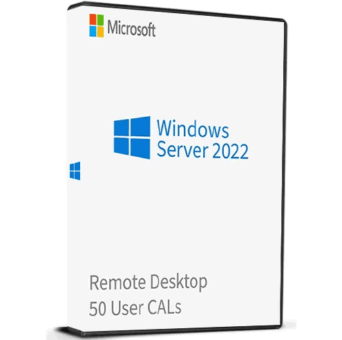 Buy Windows Server 2022 Remote Desktop Services 50 USER