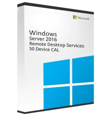 Windows Server 2016 Remote Desktop Services – 50 User CAL
