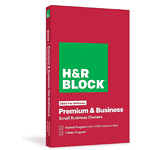 H&R Block Tax Software Premium & Business 2023