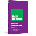 H&R Block 2022 Deluxe + State Tax Software