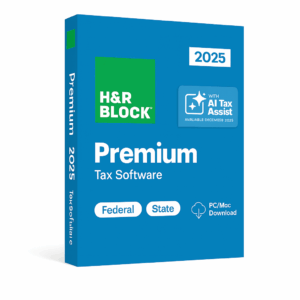 H&R Block 2025 Tax Software Premium