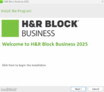 H&R Block 2025 Tax Software – Federal & State Program Included