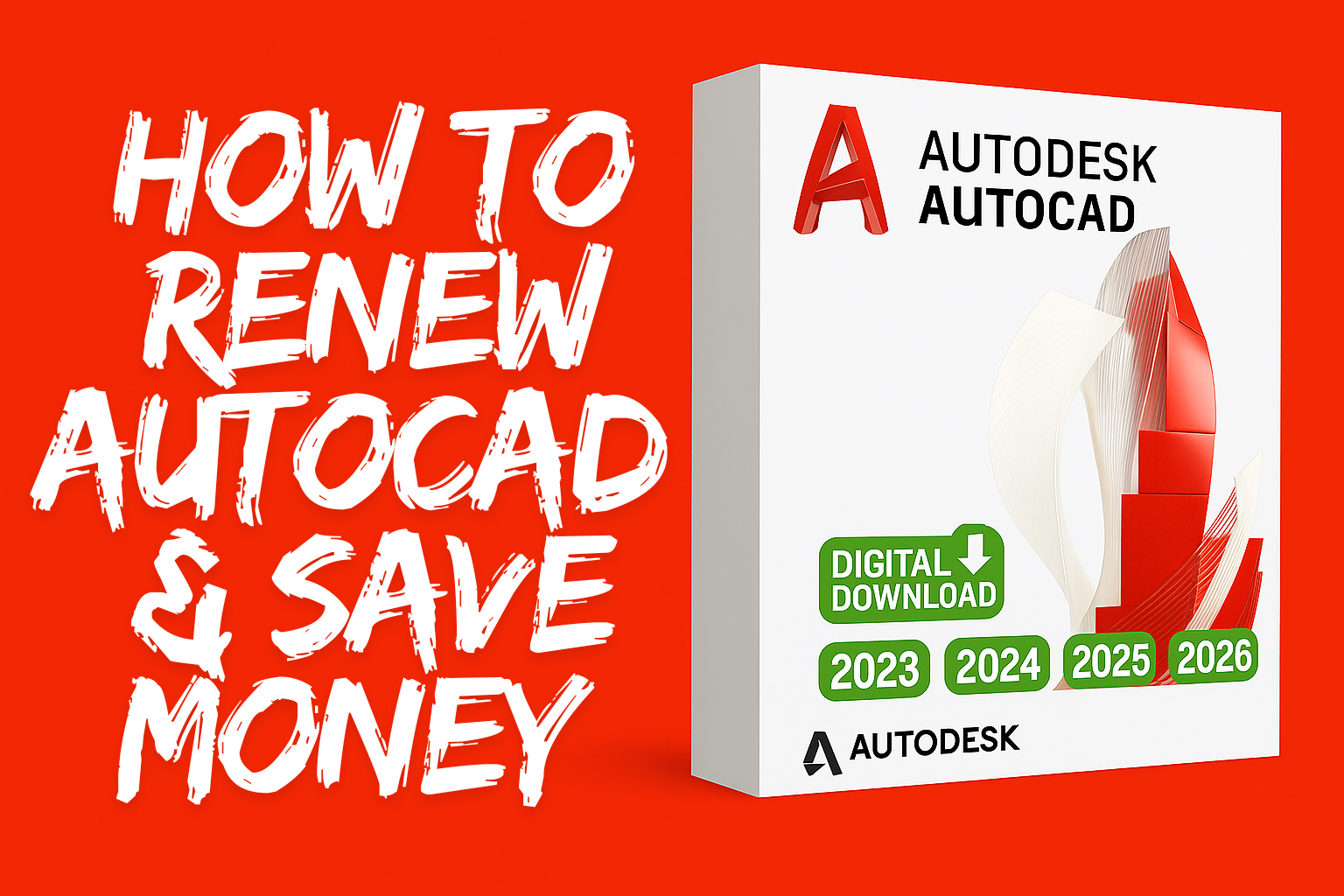 Renew AutoCAD
