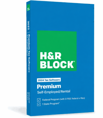 H&R Block Tax Software Premium 2024