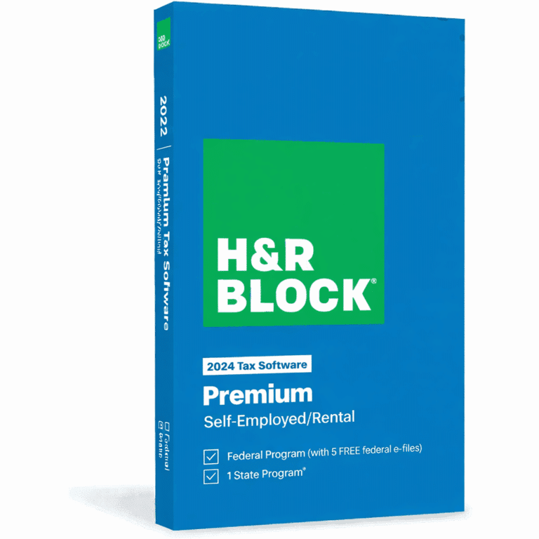 H&R Block Tax Software Premium 2024