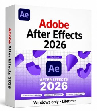 Adobe After Effects 2026 Lifetime License – Windows Only