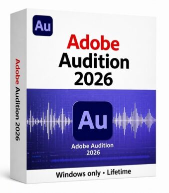 Adobe Audition 2026 Lifetime License – Windows Only
