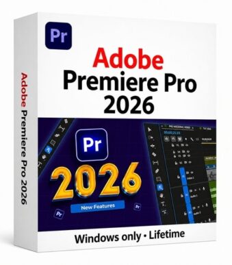Adobe Premiere Pro 2026 Lifetime License – Windows Only