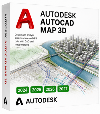 Autodesk AutoCAD Map 3D – Windows License Key