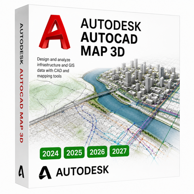 Autodesk AutoCAD Map 3D – Windows License Key