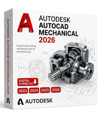 Autodesk AutoCAD Mechanical 2026 License Key – Digital Download (2023-2026) Windows