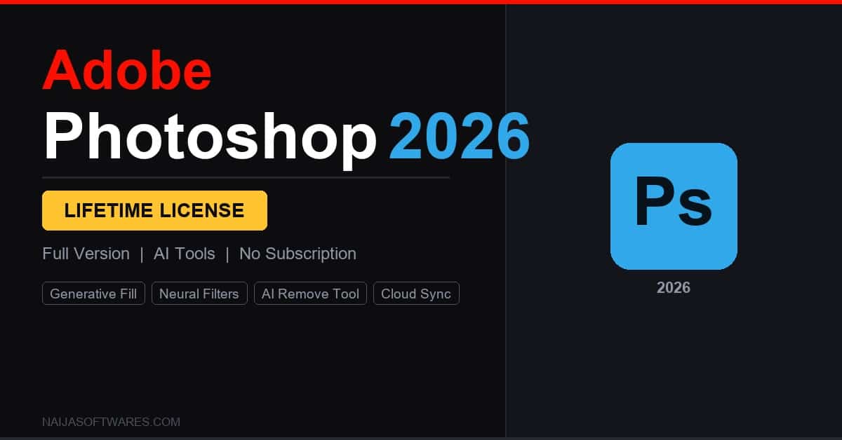 Adobe photoshop 2026 lifetime